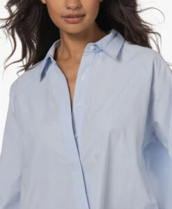 No Man'S Land Katoenen Raglan Overhemdblouse - Powder Blue -Mode Kleding 955c6af1 51c2 451c b078 daa67d041d89 137