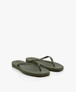 Sleepers Tapered Teenslippers Van Natuurlijk Rubber - Groen 13 Sleepers Tapered Teenslippers Van Natuurlijk Rubber - Groen -Mode Kleding 95b4debd 2332 458f a9b9 e57108a3b802 02