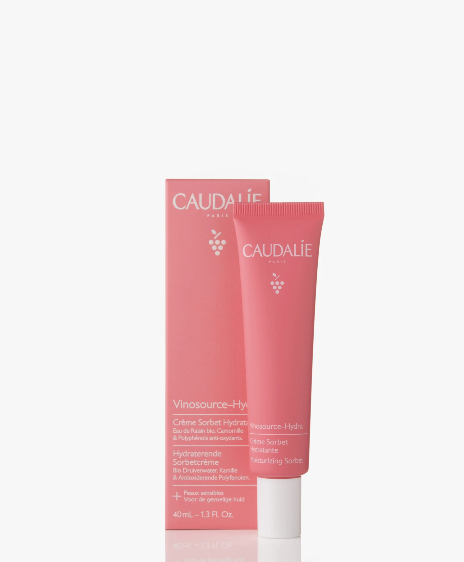 Caudalie Vinosource-Hydra Moisturizing Sorbet Cream 2 Caudalie Vinosource-Hydra Moisturizing Sorbet Cream - Afbeelding 2