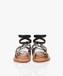 K. Jacques St. Tropez Aphrodite Leren Sandalen - Combi/Zwart -Mode Kleding 97590343 f2d5 40c5 bca7 95c02df693f2