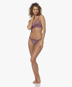 Love Stories Gwen Kanten Bralette - Paars -Mode Kleding 999150ed 7af4 4a48 9d87 738150841cb7 323