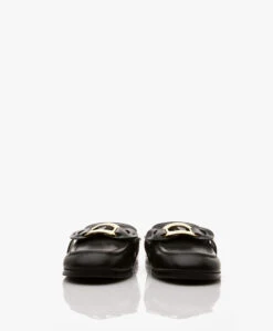 See By Chloé Chany Leren Loafer Mules - Zwart -Mode Kleding 9b5e665d 1869 4bc3 b513 b63d6f009b1b 241