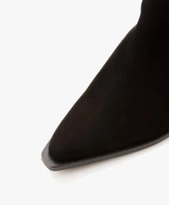 Panara Suède Western Laarzen - Zwart -Mode Kleding 9d6dd711 1fb8 4717 8bef 5be5ed484c71 09