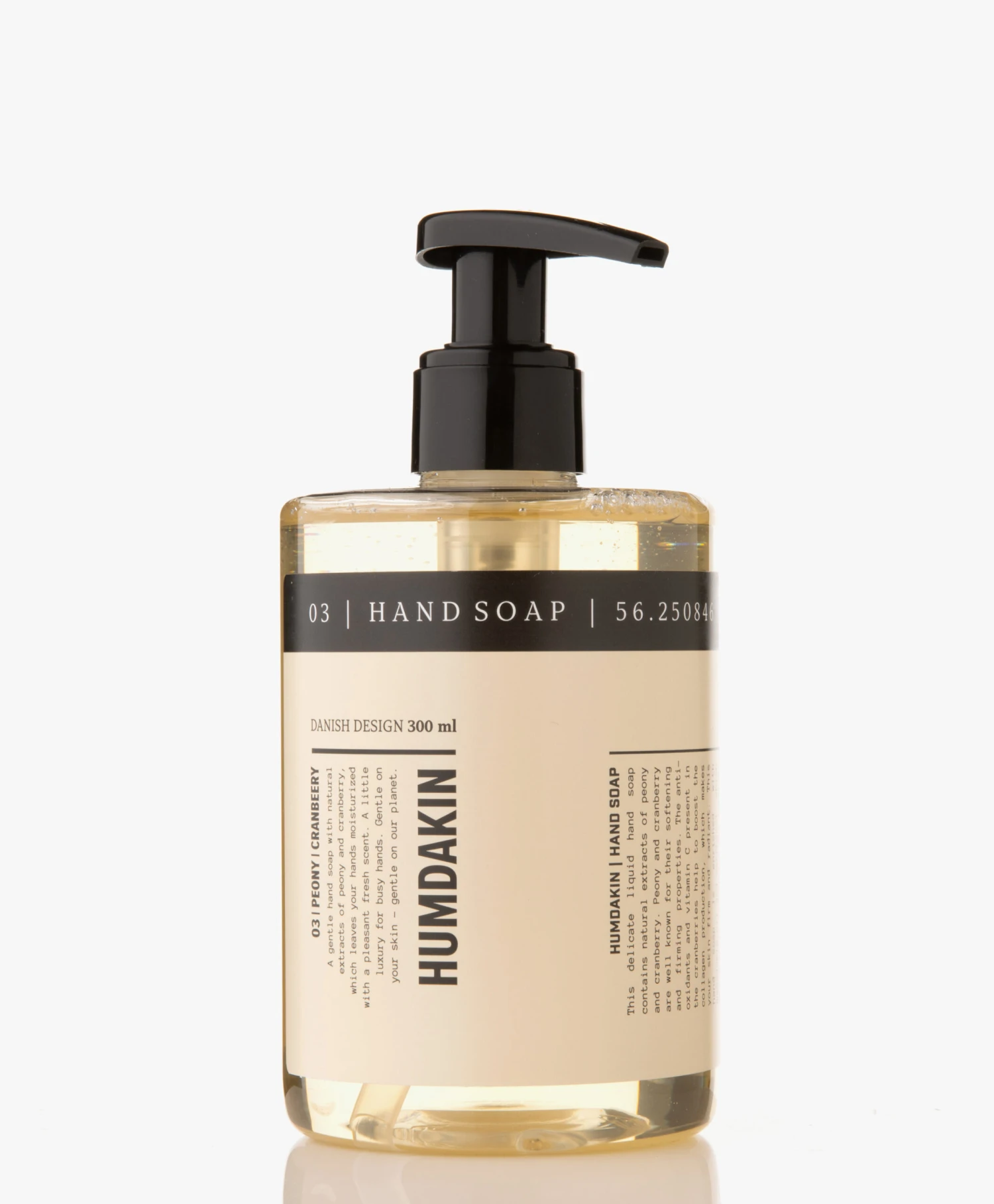 Humdakin 300Ml Handzeep - Pioenroos & Cranberry 1 Humdakin 300Ml Handzeep - Pioenroos & Cranberry