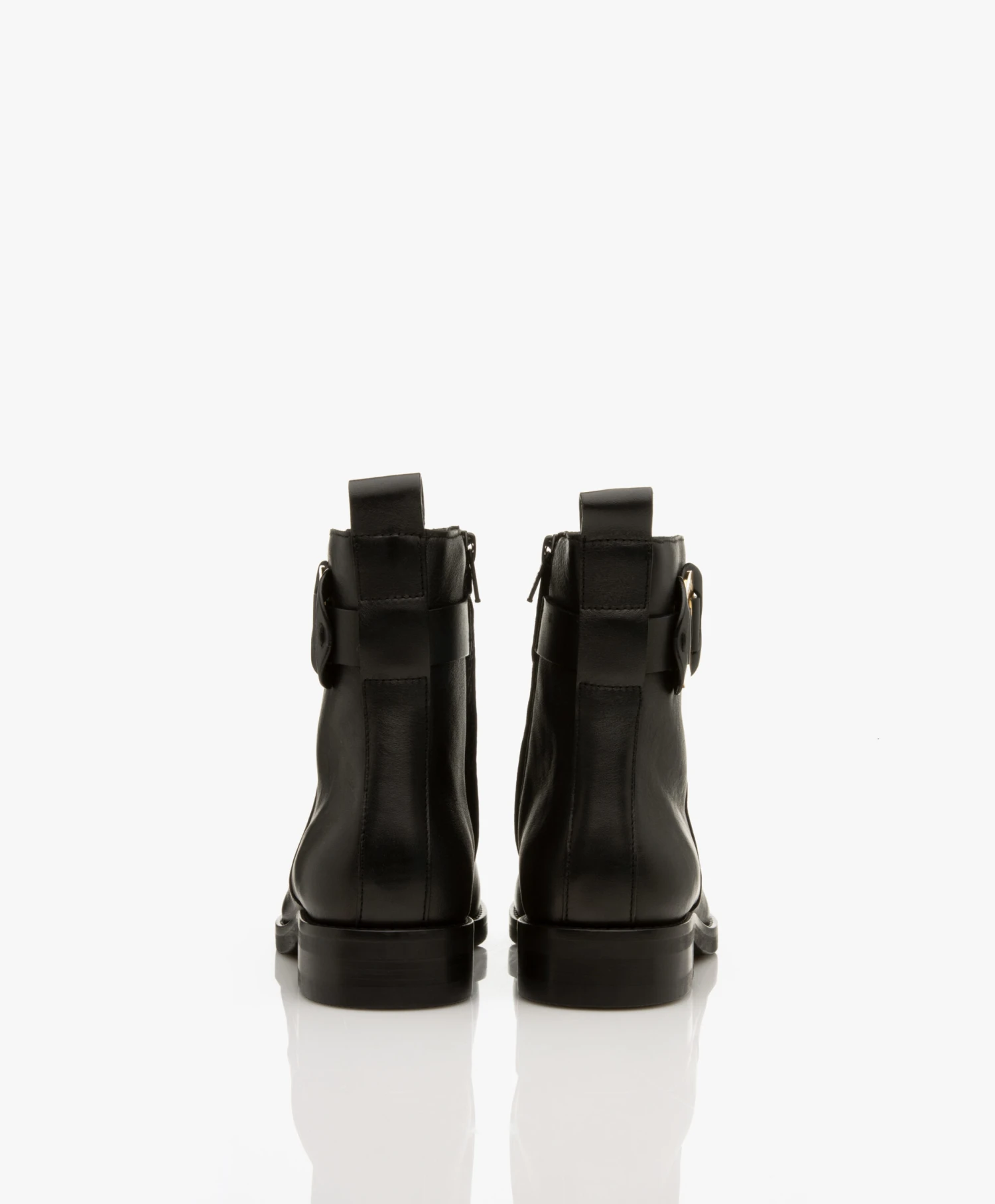 See By Chloé Chany Leren Enkellaarzen - Shiny Gold 7 See By Chloé Chany Leren Enkellaarzen - Shiny Gold - Afbeelding 7