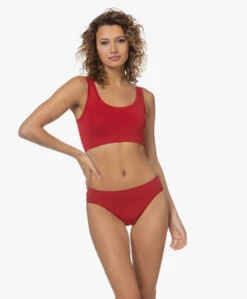 Hanro Touch Feeling Midi Slip - Garnet Red -Mode Kleding 9f6dcd31 a6d5 4d95 aa13 8a56808d536b 164