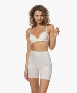 Spanx® Shaping Satin High-Rise Short - Linen -Mode Kleding 9f7ca0a8 52da 4372 9f38 345b7941b63b 81