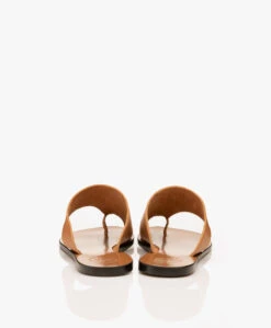 Atp Atelier Rosa Leren Slippers - Terra -Mode Kleding ATP Atelier Rosa Leren Slippers Terra 08