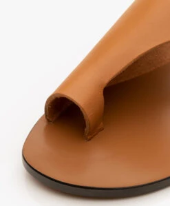 Atp Atelier Rosa Leren Slippers - Terra -Mode Kleding ATP Atelier Rosa Leren Slippers Terra 10