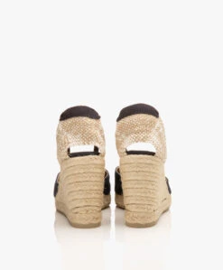 Castañer Carina 10Cm Canvas Sleehak Espadrilles - Azul Marino 17 Castañer Carina 10Cm Canvas Sleehak Espadrilles - Azul Marino -Mode Kleding Castaer Carina Azul Marino 06