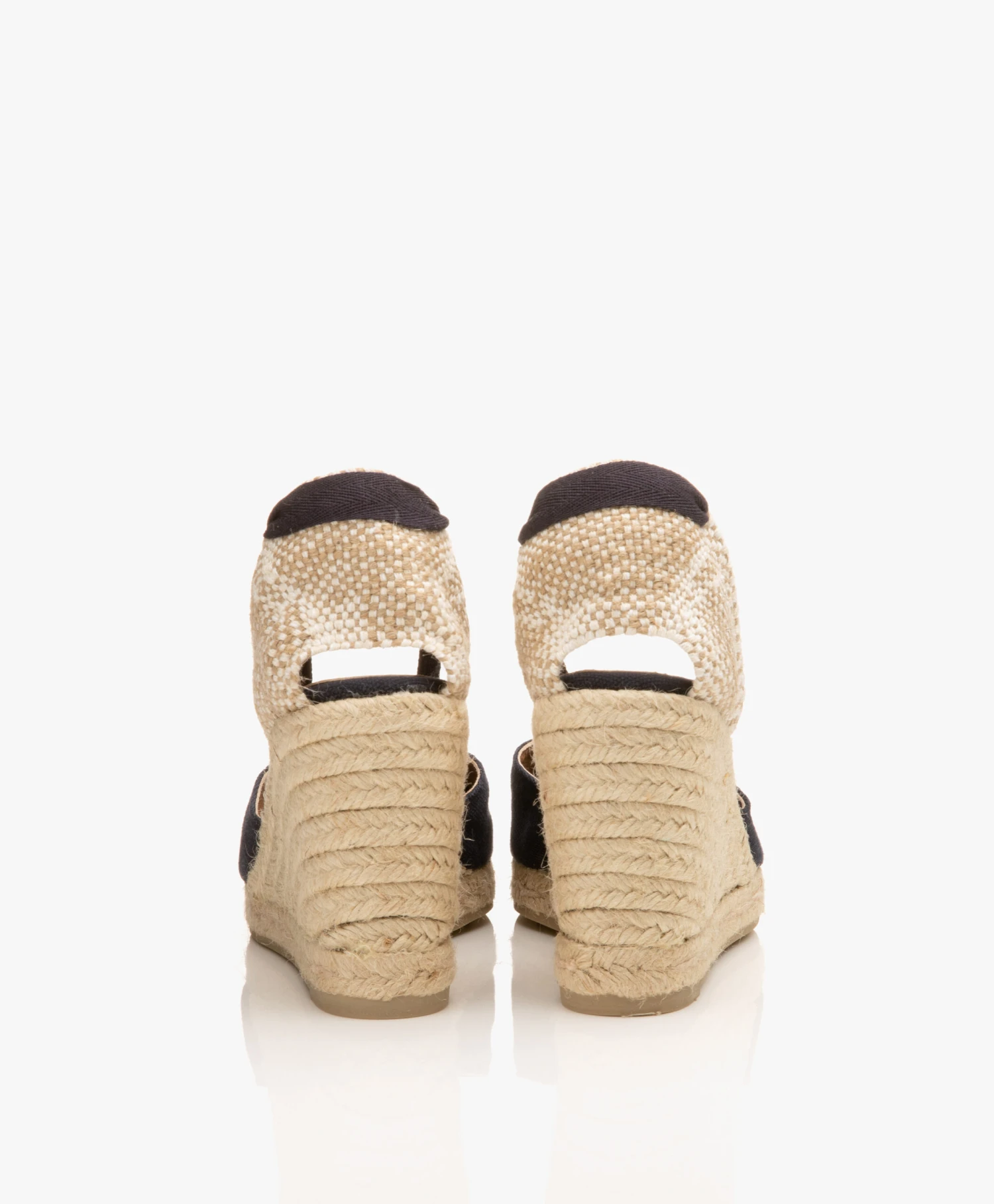 Castañer Carina 10Cm Canvas Sleehak Espadrilles - Azul Marino 7 Castañer Carina 10Cm Canvas Sleehak Espadrilles - Azul Marino - Afbeelding 7