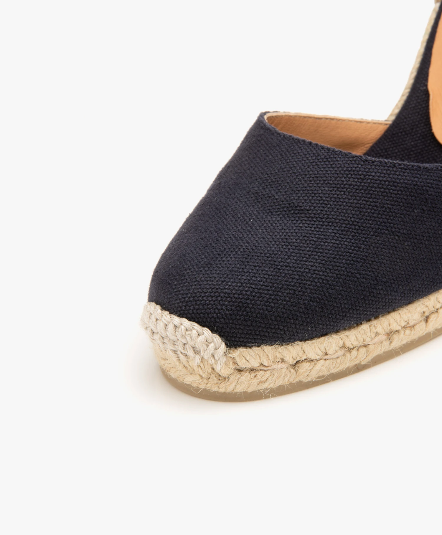 Castañer Carina 10Cm Canvas Sleehak Espadrilles - Azul Marino 3 Castañer Carina 10Cm Canvas Sleehak Espadrilles - Azul Marino - Afbeelding 3