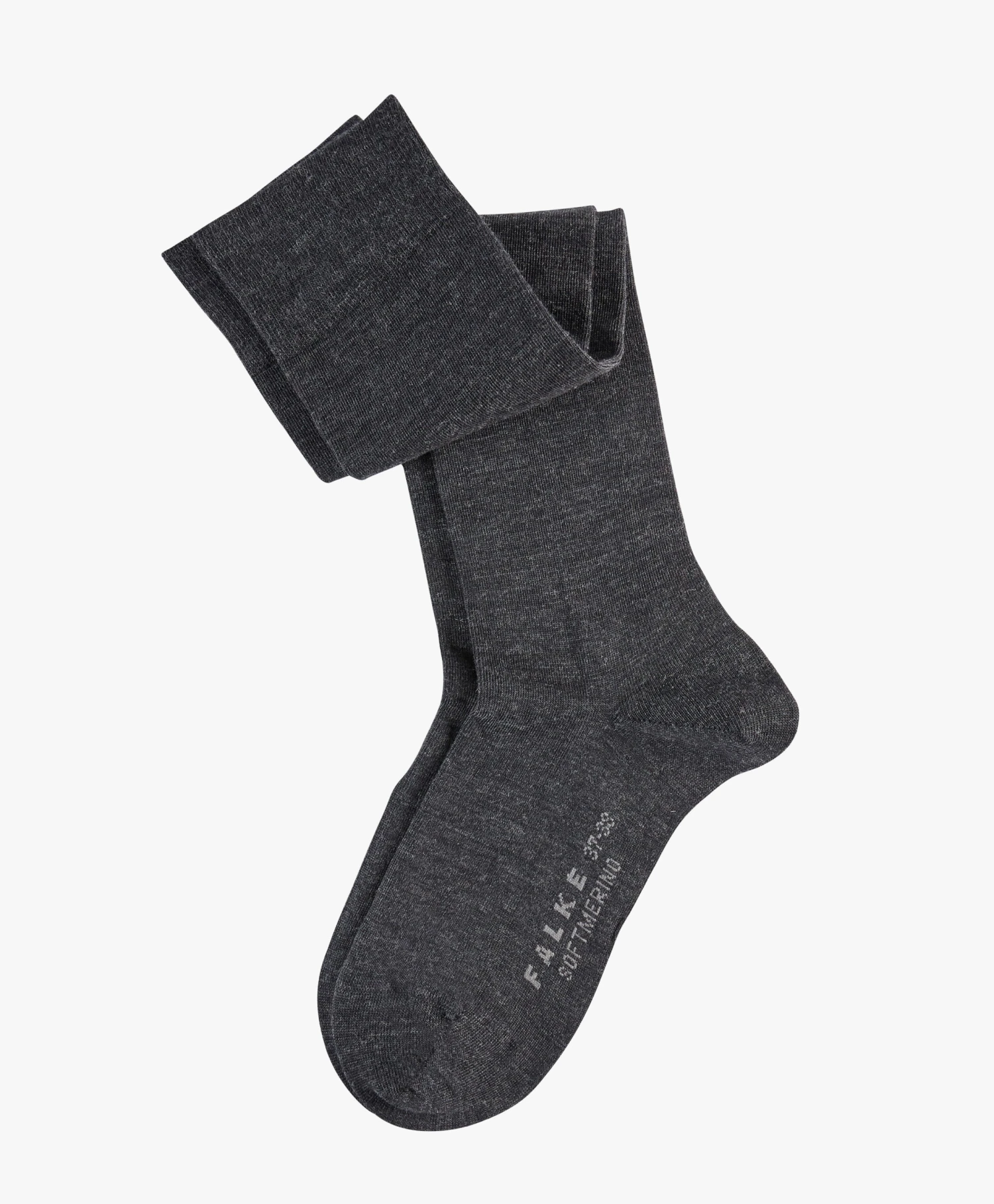 Falke Softmerino Kniekousen - Antracietgrijs Melee 3 Falke Softmerino Kniekousen - Antracietgrijs Melee - Afbeelding 3