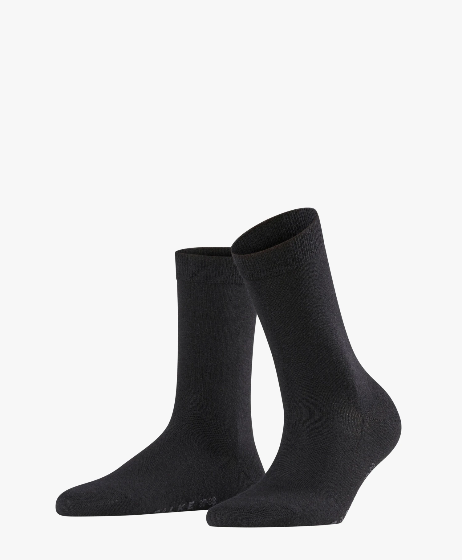 Falke Softmerino Sokken - Zwart 2 Falke Softmerino Sokken - Zwart - Afbeelding 2