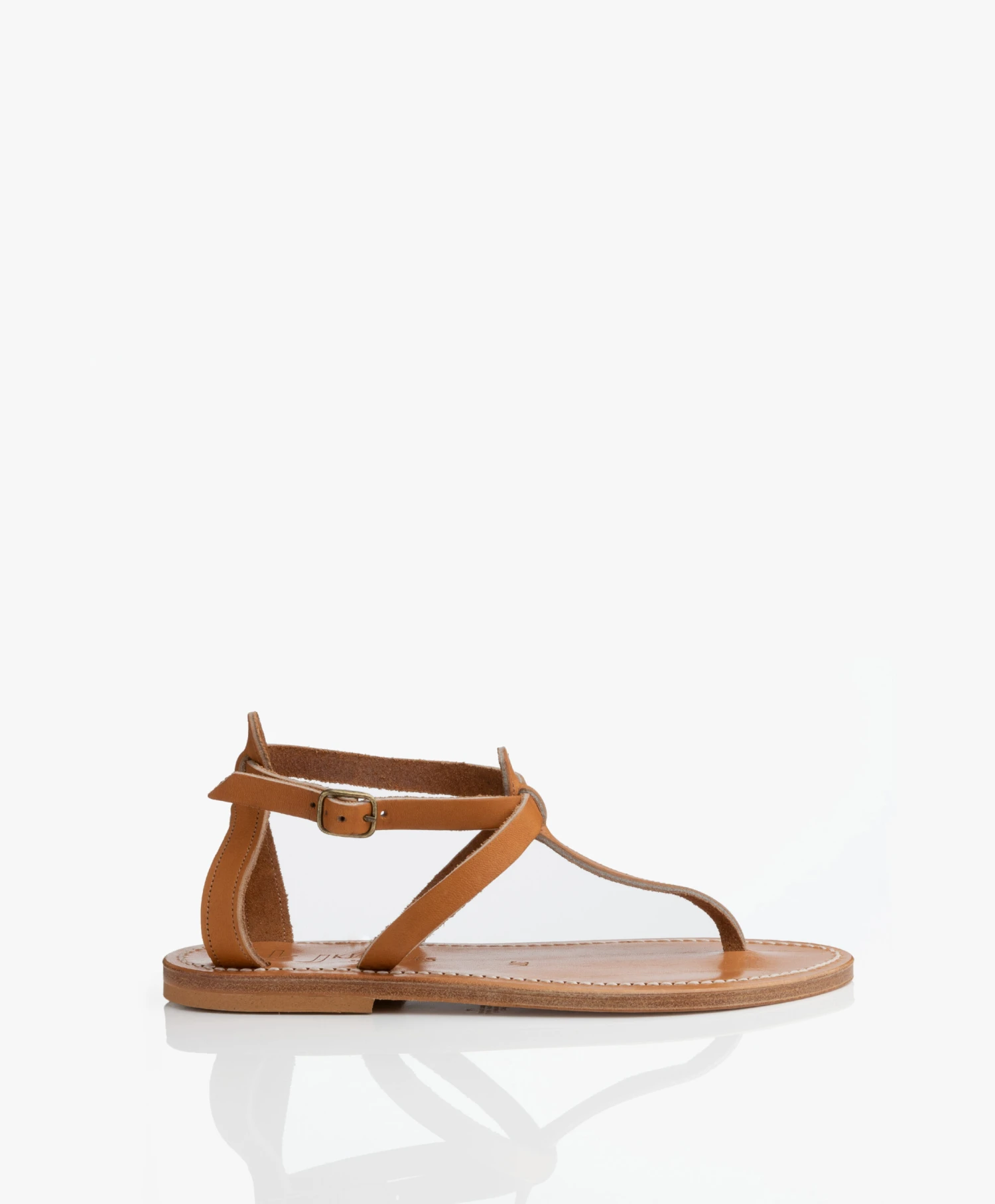 K. Jacques St. Tropez Buffon Leren Sandalen - Naturel 1 K. Jacques St. Tropez Buffon Leren Sandalen - Naturel