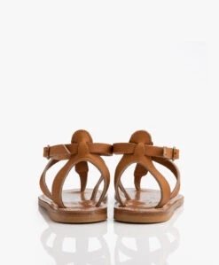 K. Jacques St. Tropez Buffon Leren Sandalen - Naturel 22 K. Jacques St. Tropez Buffon Leren Sandalen - Naturel -Mode Kleding K Jacques St Tropez Buffon Leren Sandalen Naturel 9568