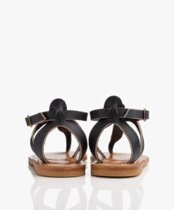 K. Jacques St. Tropez Buffon Leren Sandalen - Marine 14 K. Jacques St. Tropez Buffon Leren Sandalen - Marine -Mode Kleding K Jacques St Tropez Buffon Leren Sandalen Navy 2633