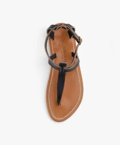 K. Jacques St. Tropez Buffon Leren Sandalen - Marine 15 K. Jacques St. Tropez Buffon Leren Sandalen - Marine -Mode Kleding K Jacques St Tropez Buffon Leren Sandalen Navy 2634