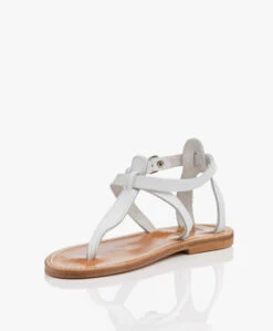 K. Jacques St. Tropez Buffon Leren Sandalen - Wit 15 K. Jacques St. Tropez Buffon Leren Sandalen - Wit -Mode Kleding K Jacques St Tropez Buffon Leren Sandalen Wit 2822