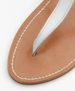 K. Jacques St. Tropez Buffon Leren Sandalen - Wit 13 K. Jacques St. Tropez Buffon Leren Sandalen - Wit -Mode Kleding K Jacques St Tropez Buffon Leren Sandalen Wit 2826