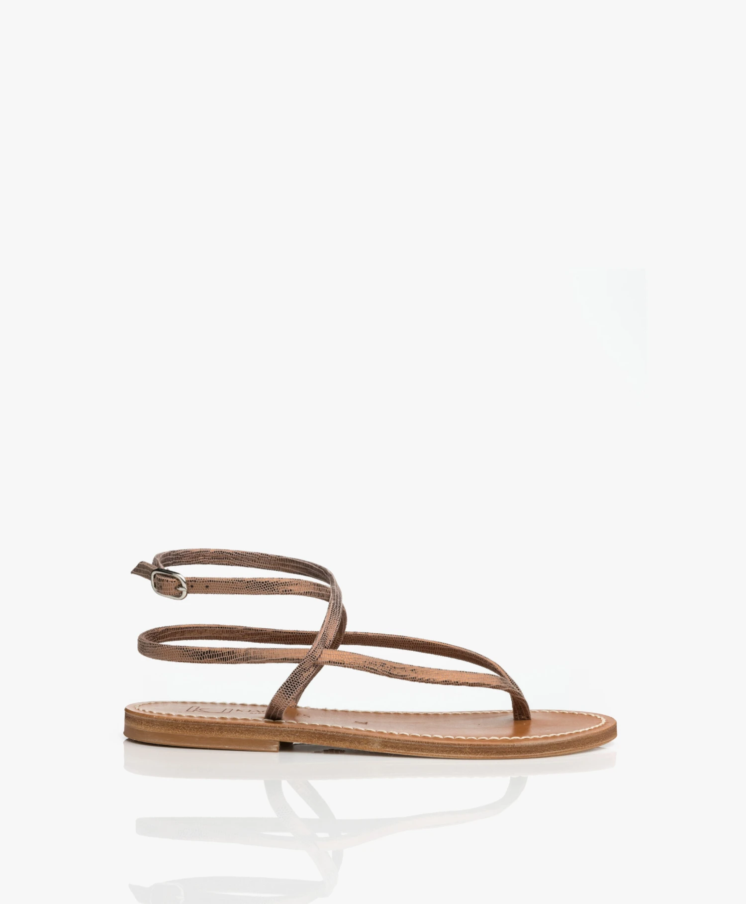 K. Jacques St. Tropez Delta Metallic Sandalen - Disco Bronze 1 K. Jacques St. Tropez Delta Metallic Sandalen - Disco Bronze