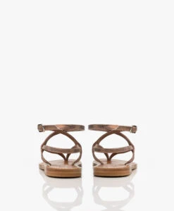 K. Jacques St. Tropez Delta Metallic Sandalen - Disco Bronze 15 K. Jacques St. Tropez Delta Metallic Sandalen - Disco Bronze -Mode Kleding K Jacques St Tropez Delta Disco Bronze 715