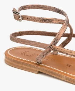 K. Jacques St. Tropez Delta Metallic Sandalen - Disco Bronze 16 K. Jacques St. Tropez Delta Metallic Sandalen - Disco Bronze -Mode Kleding K Jacques St Tropez Delta Disco Bronze 717