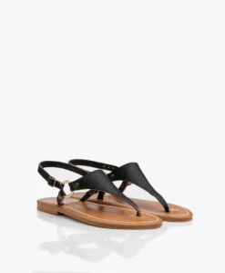K. Jacques St. Tropez Triton Leren Sandalen - Zwart 15 K. Jacques St. Tropez Triton Leren Sandalen - Zwart -Mode Kleding K Jacques St Tropez Triton Leren Sandalen Zwart 1878