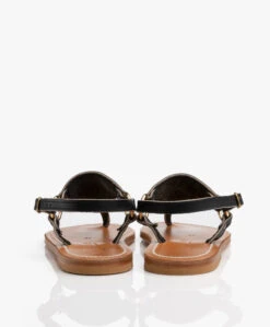 K. Jacques St. Tropez Triton Leren Sandalen - Zwart 16 K. Jacques St. Tropez Triton Leren Sandalen - Zwart -Mode Kleding K Jacques St Tropez Triton Leren Sandalen Zwart 1880