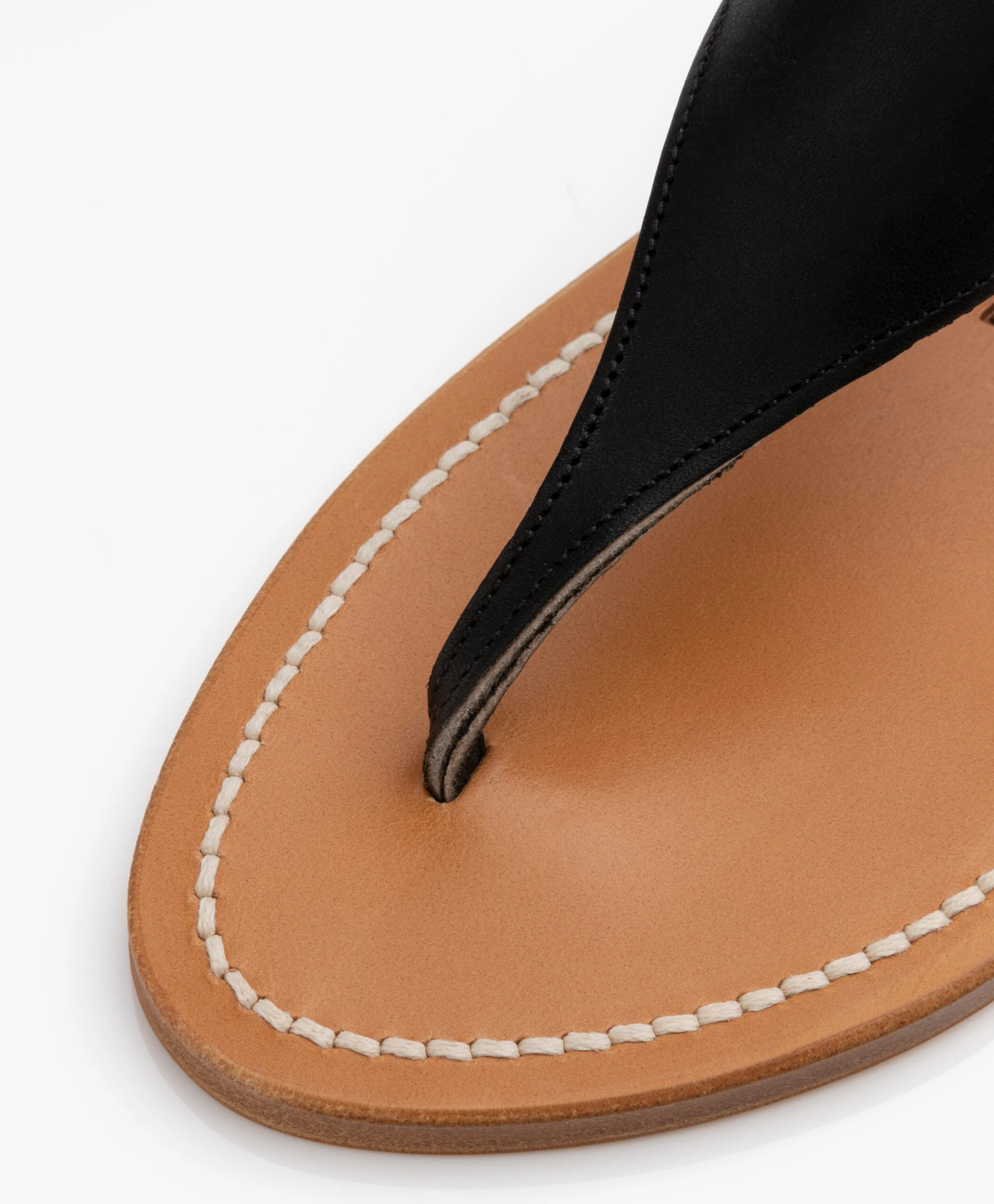 K. Jacques St. Tropez Triton Leren Sandalen - Zwart 7 K. Jacques St. Tropez Triton Leren Sandalen - Zwart - Afbeelding 7