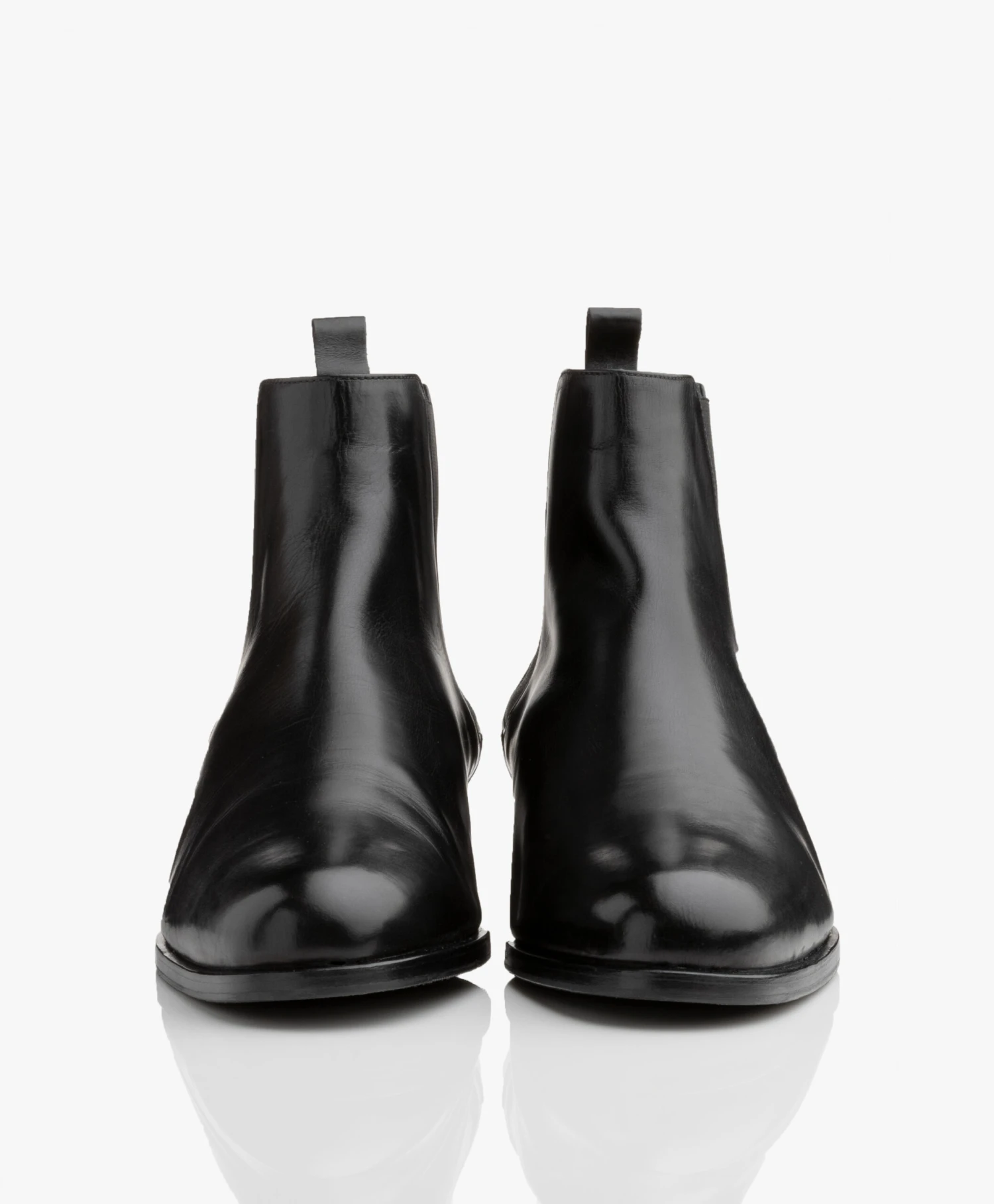 Panara Chelsea Leren Laarzen - Zwart 6 Panara Chelsea Leren Laarzen - Zwart - Afbeelding 6