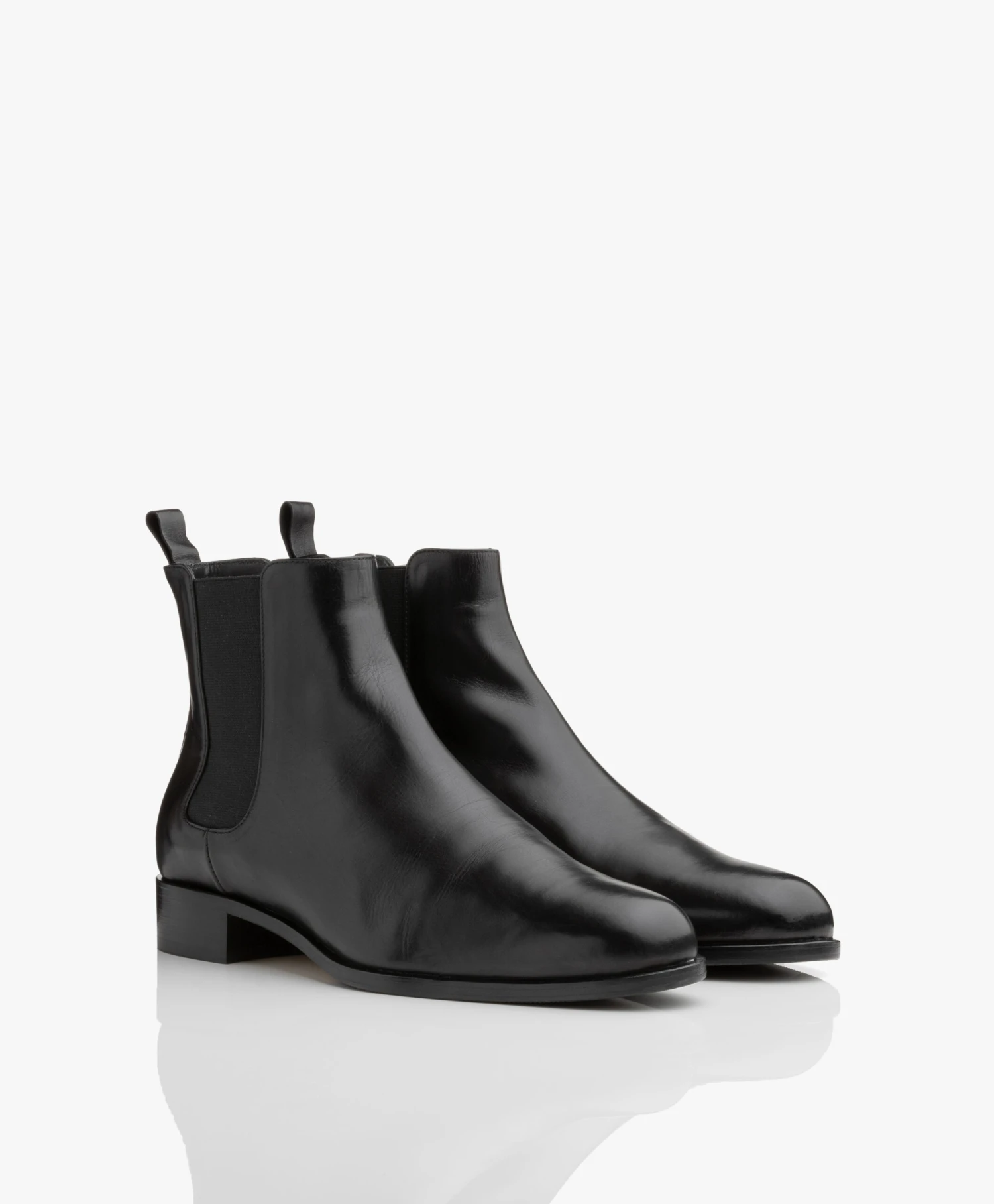 Panara Chelsea Leren Laarzen - Zwart 3 Panara Chelsea Leren Laarzen - Zwart - Afbeelding 3