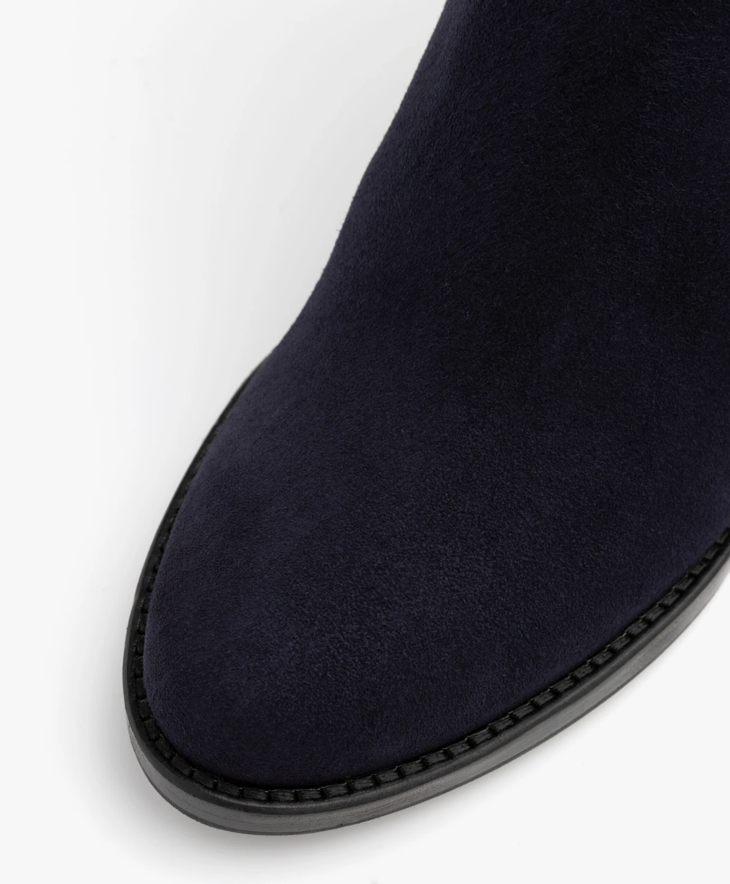 Panara Suède Enkellaars Met Hak - Donkerblauw 8 Panara Suède Enkellaars Met Hak - Donkerblauw - Afbeelding 8