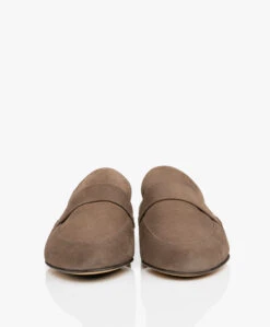 Panara Suède Instapper - Taupe 13 Panara Suède Instapper - Taupe -Mode Kleding Panara Sude Instapper Taupe 04