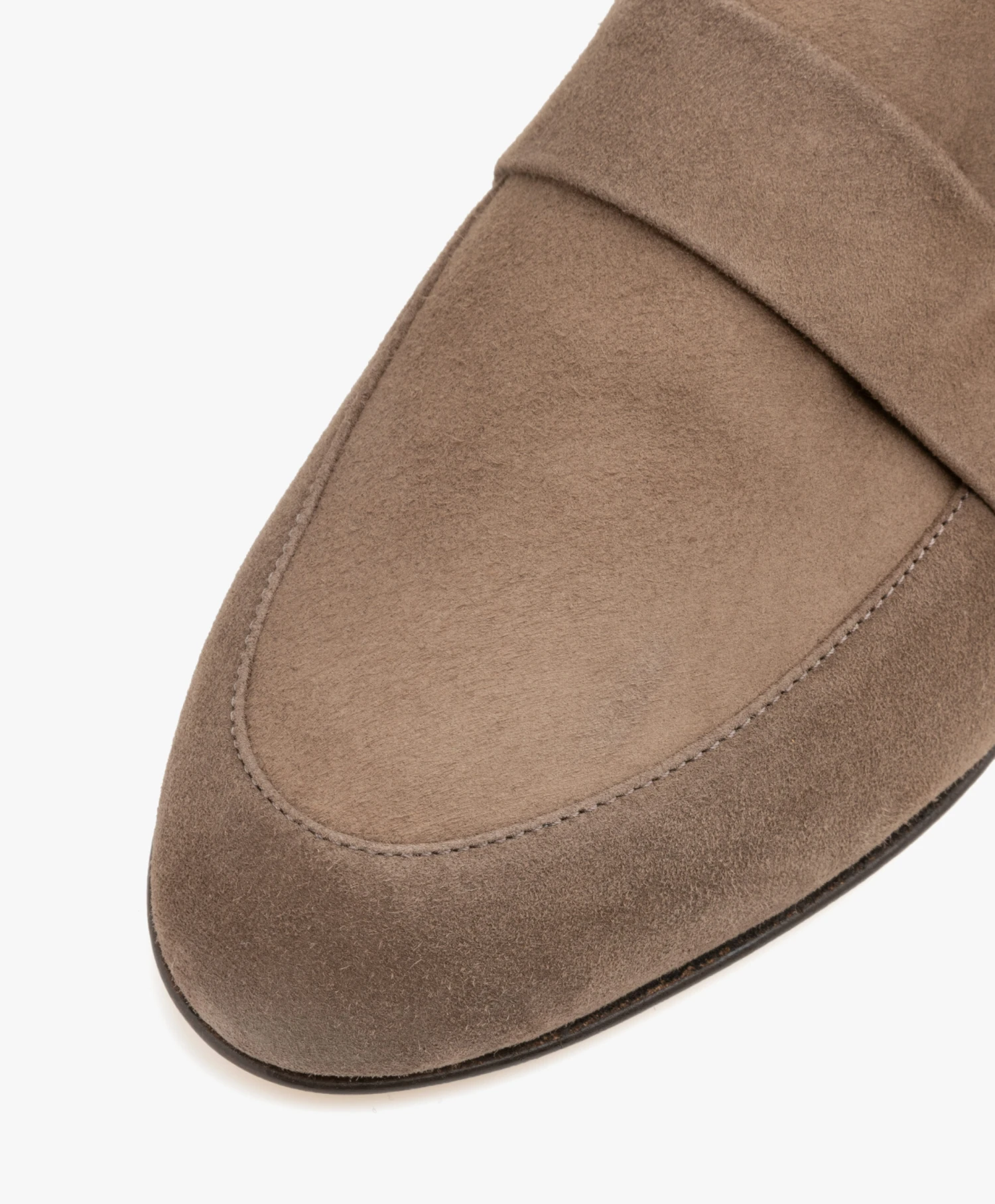 Panara Suède Instapper - Taupe 4 Panara Suède Instapper - Taupe - Afbeelding 4