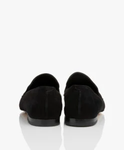 Panara Suède Instapper - Zwart -Mode Kleding Panara Sude Instapper Zwart 05