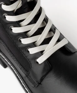 Rag & Bone Shiloh Leren Veterlaarzen - Zwart 14 Rag & Bone Shiloh Leren Veterlaarzen - Zwart -Mode Kleding Rag Bone Shiloh Blk 427