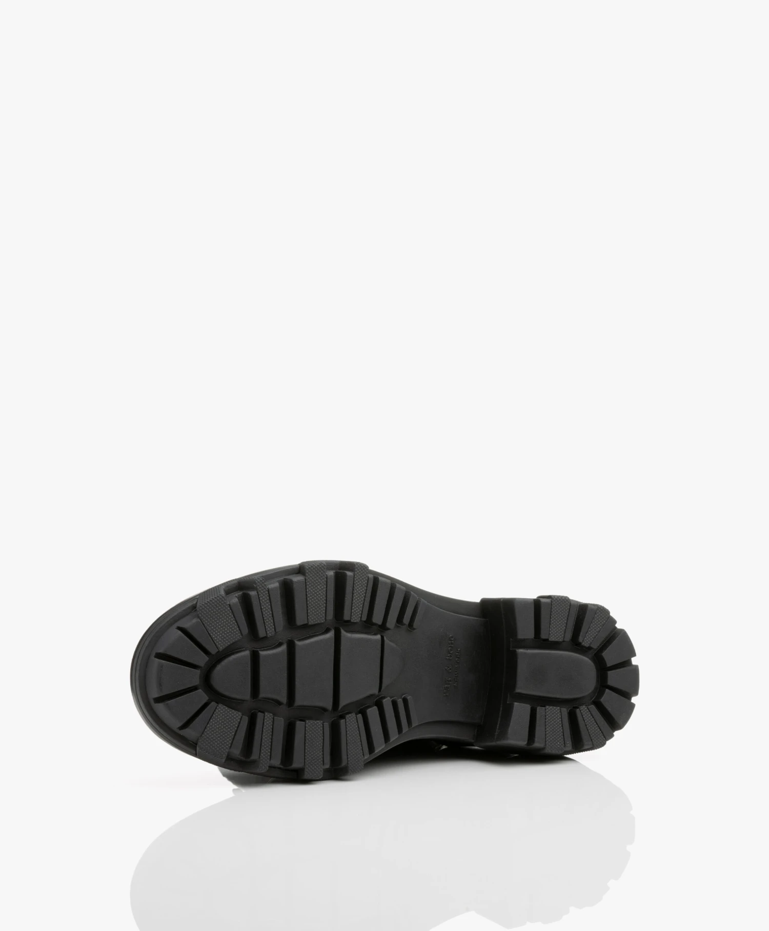 Rag & Bone Shiloh Leren Veterlaarzen - Zwart 8 Rag & Bone Shiloh Leren Veterlaarzen - Zwart - Afbeelding 8