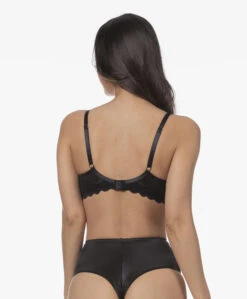 Hanro Moments T-Shirt Bh Met Kant - Zwart -Mode Kleding a1724f8f 1c0b 4c76 92b3 3a741c4e5e7a 318