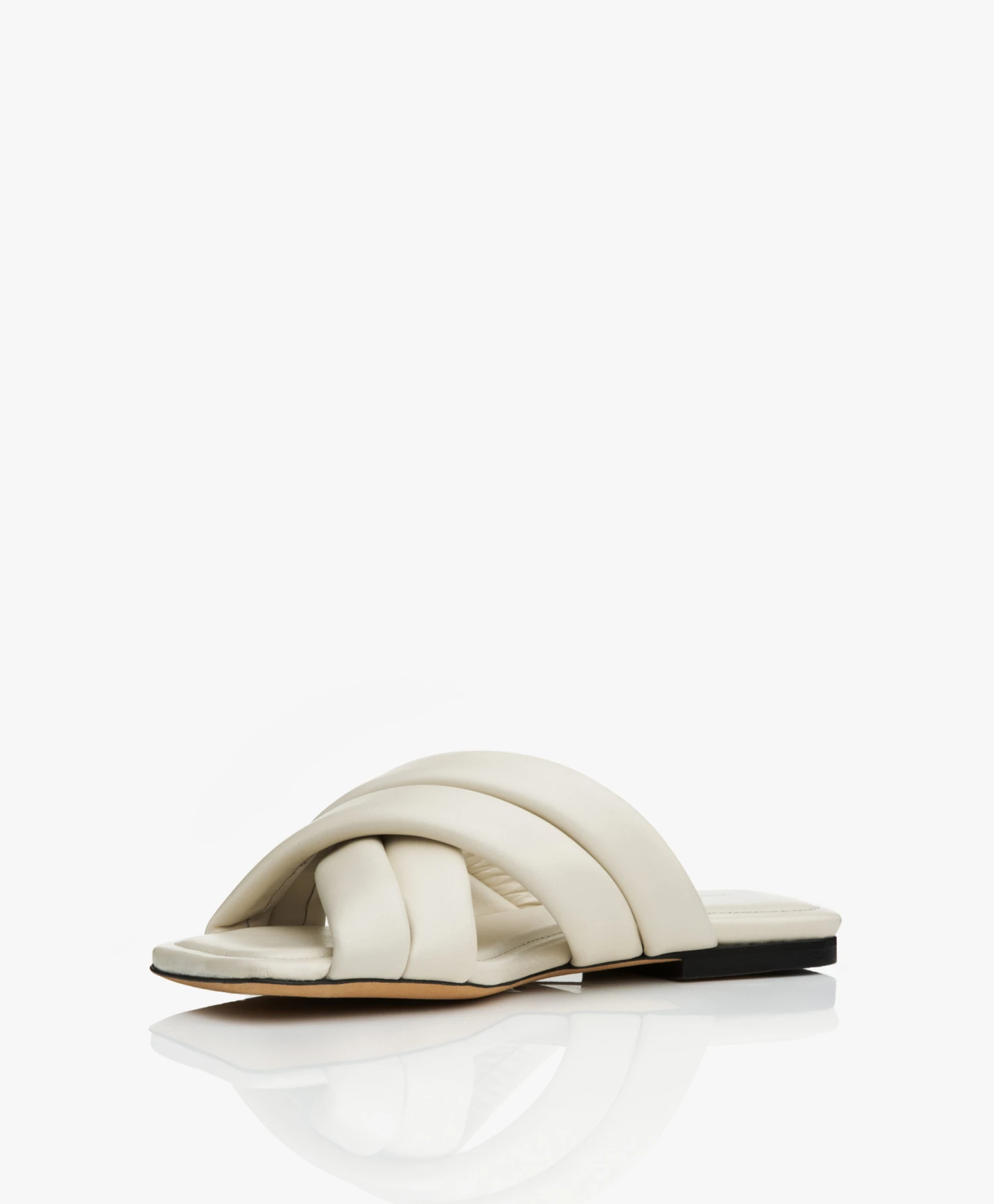 Anine Bing Eve Leren Slippers - Ivoor 12 Anine Bing Eve Leren Slippers - Ivoor - Afbeelding 12