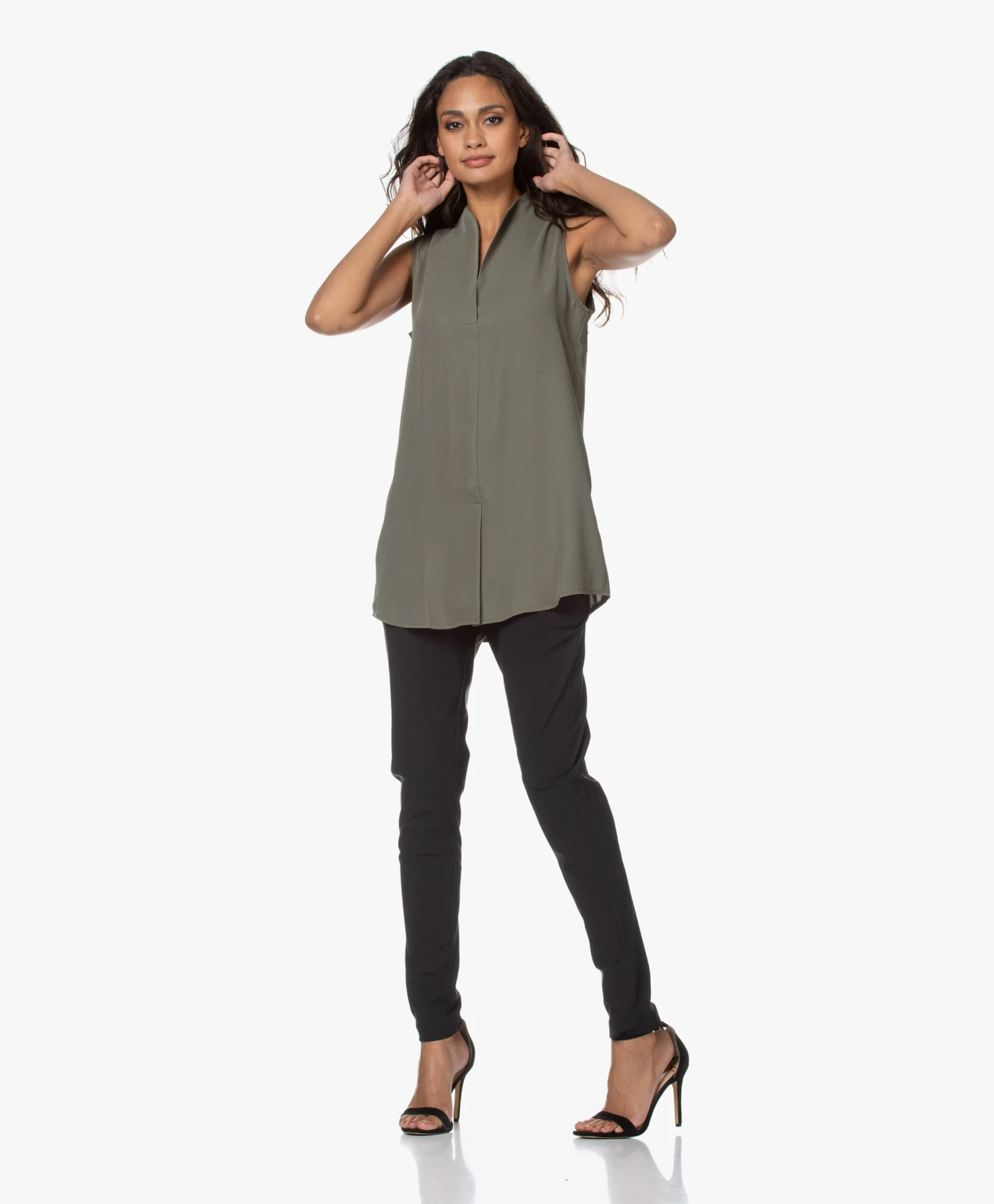 Woman By Earn Amber Tech Jersey Broek - Zwart 11 Woman By Earn Amber Tech Jersey Broek - Zwart - Afbeelding 11