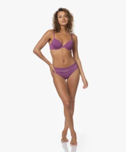 Calvin Klein Microfiber En Kanten Slip - Amethyst -Mode Kleding a3675159 b4a7 46d0 8612 70de638b6cbf 50