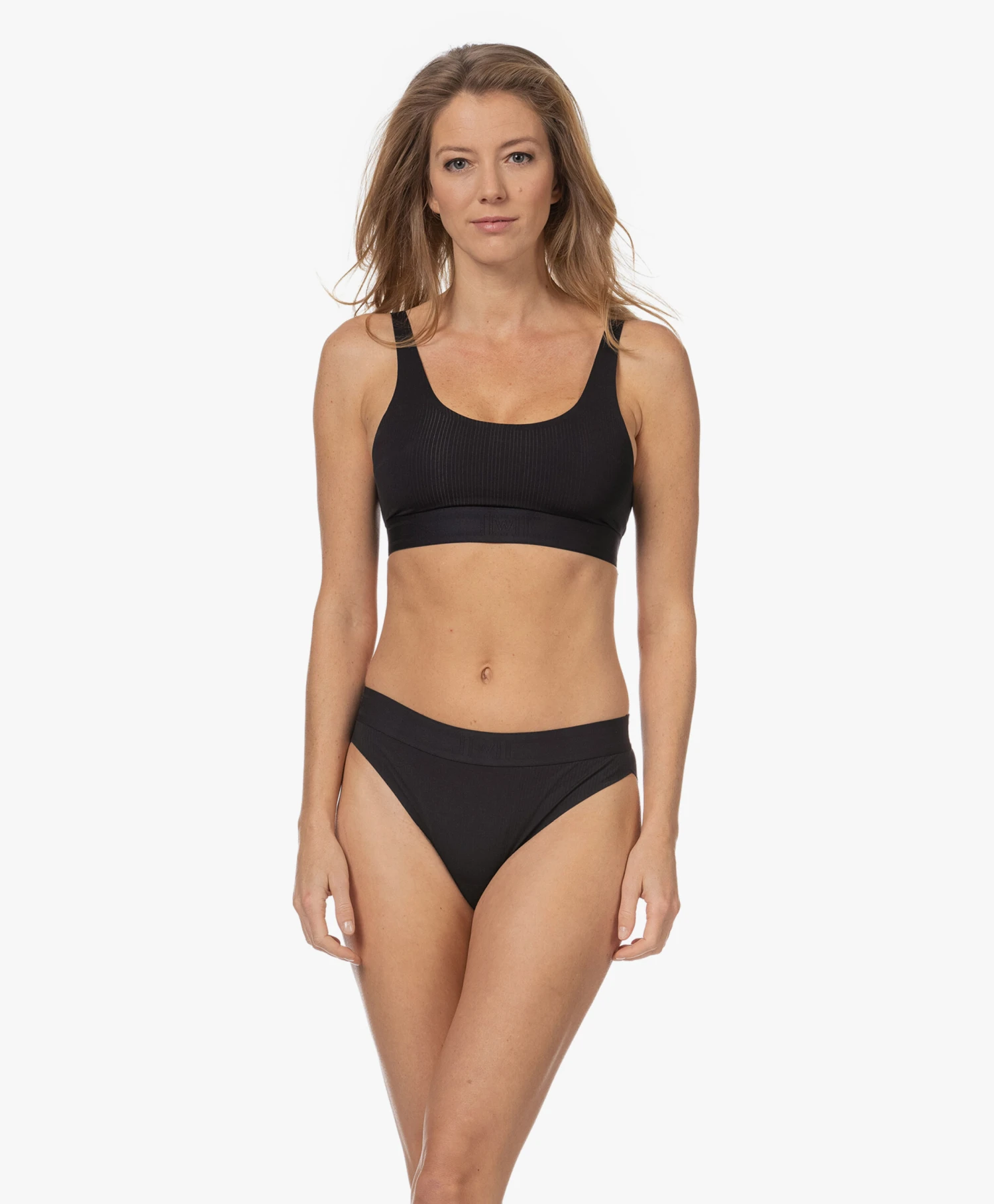 Wolford Beauty Cotton Rib Bralette - Zwart 12 Wolford Beauty Cotton Rib Bralette - Zwart - Afbeelding 12