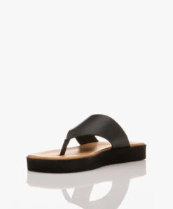 By Malene Birger Marisol Leren Slippers - Zwart -Mode Kleding a5dfa25b 6617 48a2 ab03 963d3ebed6f3 448