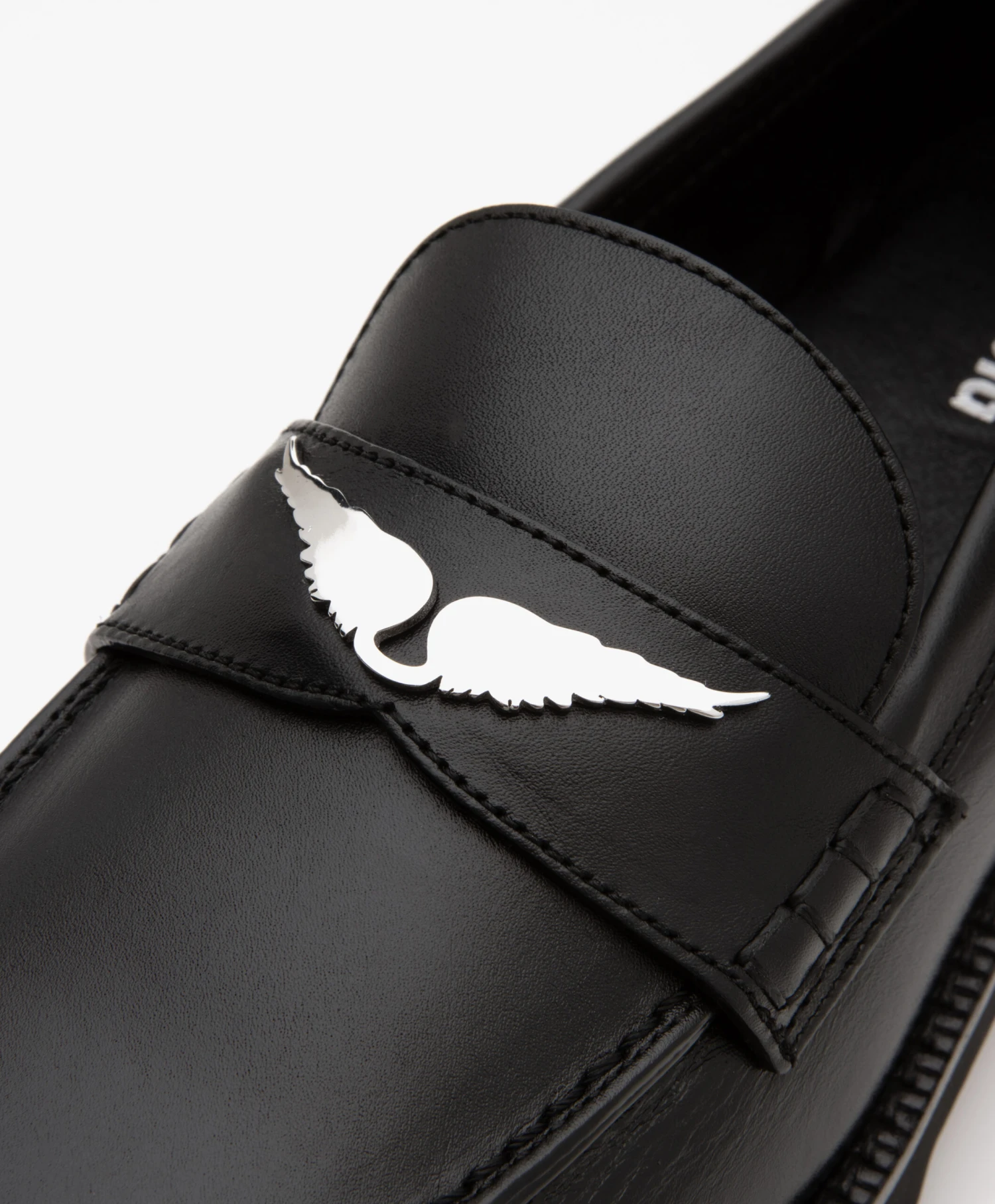 Zadig & Voltaire Joecassin Chunky Leren Loafers - Zwart 4 Zadig & Voltaire Joecassin Chunky Leren Loafers - Zwart - Afbeelding 4