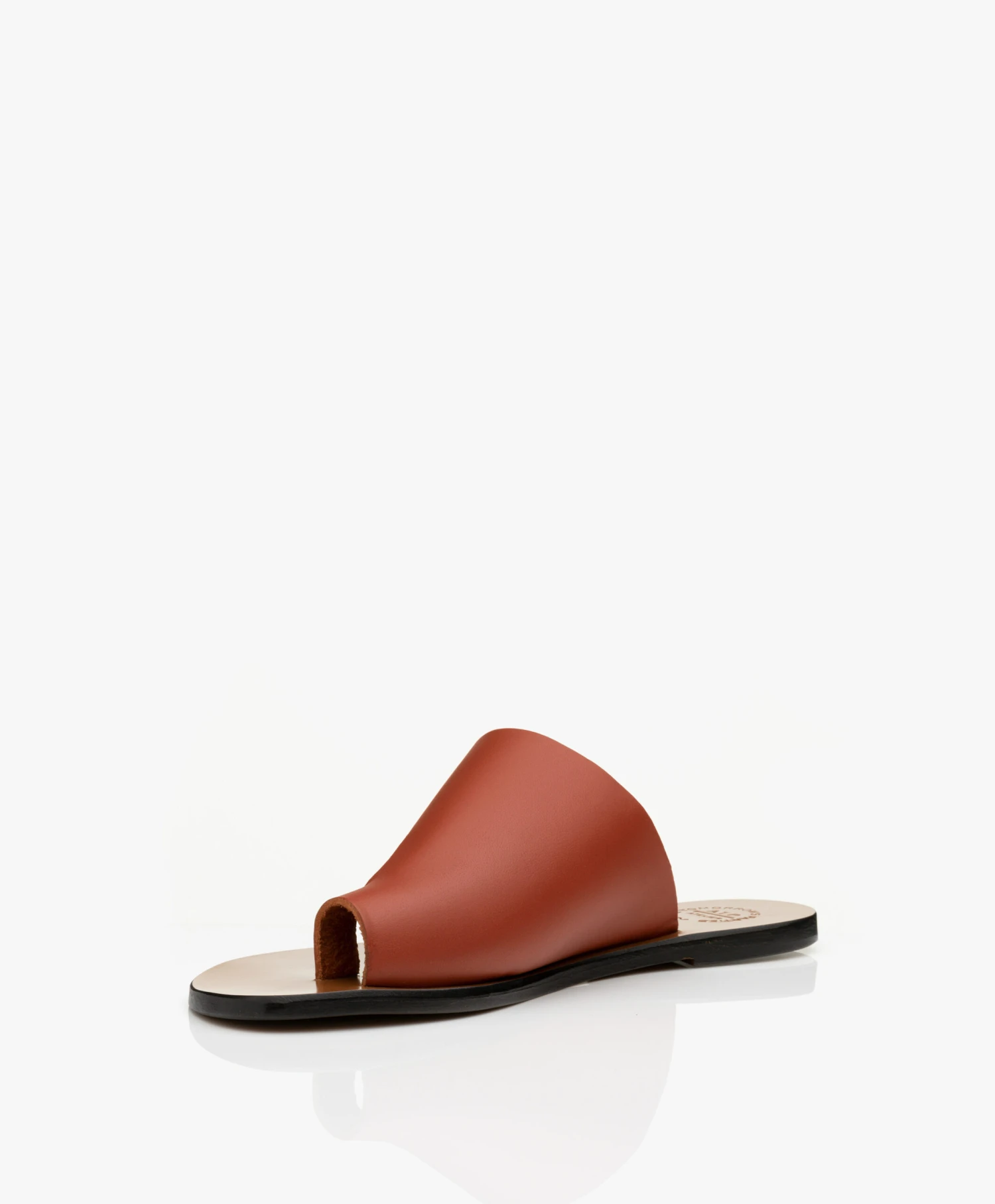 Atp Atelier Rosa Leren Slippers - Roest 9 Atp Atelier Rosa Leren Slippers - Roest - Afbeelding 9