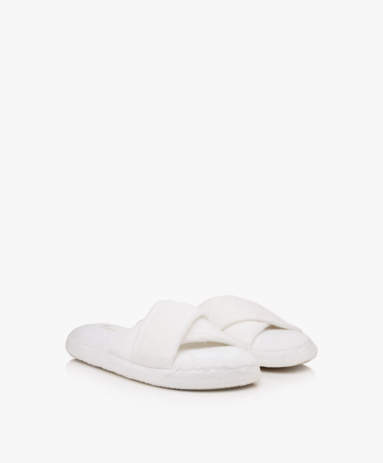 Skin Kyoto Katoenen Terry Slippers - Wit 4 Skin Kyoto Katoenen Terry Slippers - Wit - Afbeelding 4
