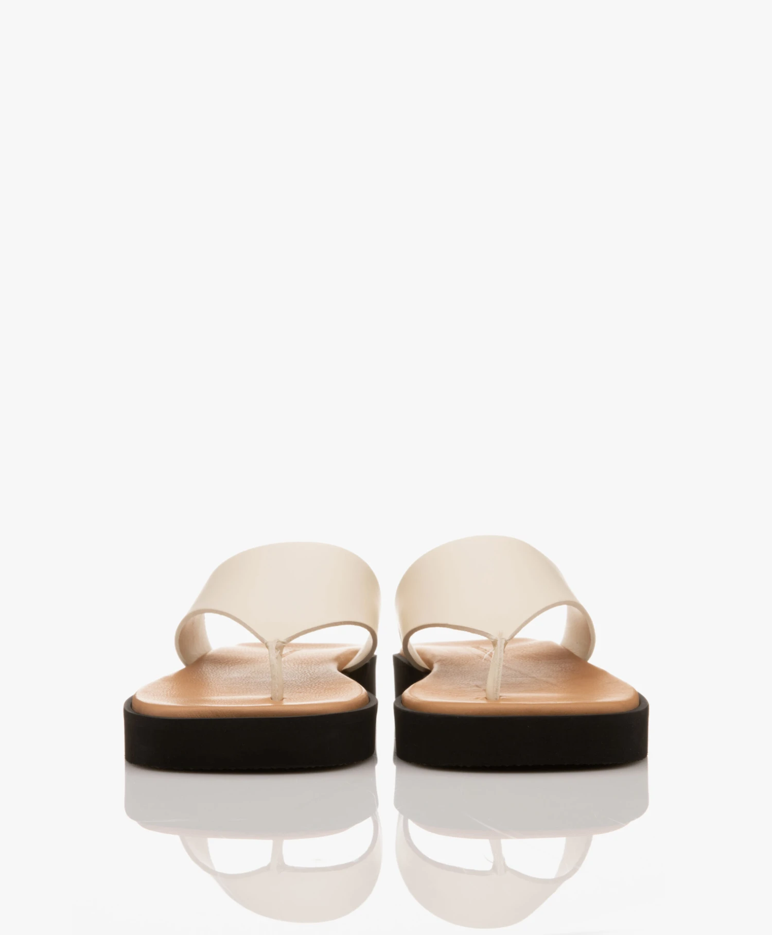 By Malene Birger Marisol Leren Slippers - Vanille Crème 8 By Malene Birger Marisol Leren Slippers - Vanille Crème - Afbeelding 8