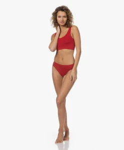 Hanro Touch Feeling Midi Slip - Garnet Red -Mode Kleding ab920d14 3de4 4c0e ba55 a6187ca2fee9 158