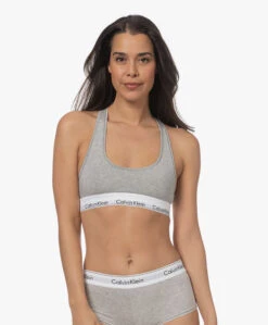 Calvin Klein Modern Cotton Bralette - Grijs